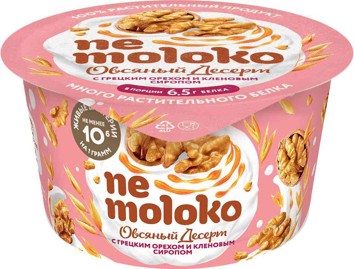 

Десерт овсяный Nemoloko