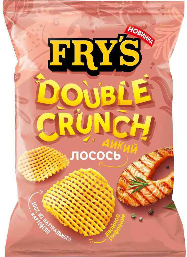 

Чипсы картофельные рифлёные Fry's