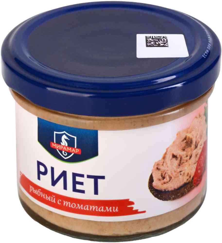 Риет рыбный с томатами Мирамар