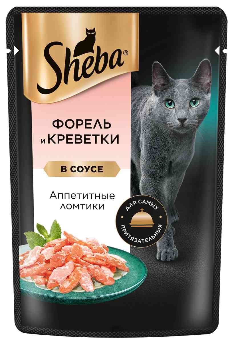 

Влажный корм для кошек Sheba