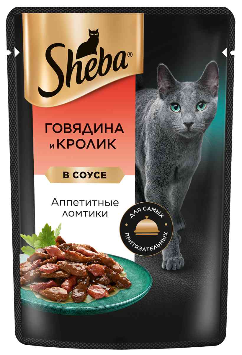 

Влажный корм для кошек Sheba