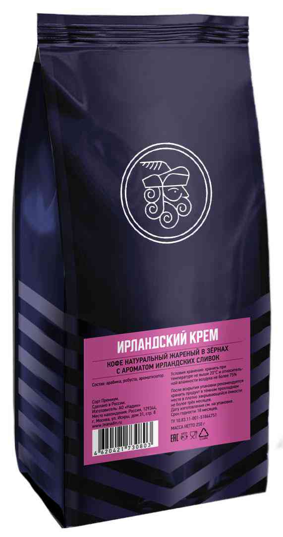 Кофе в зернах Andersen Ирландский крем