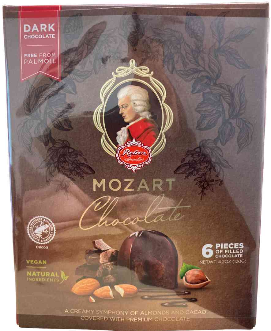 

Набор конфет из горького шоколада Mozart