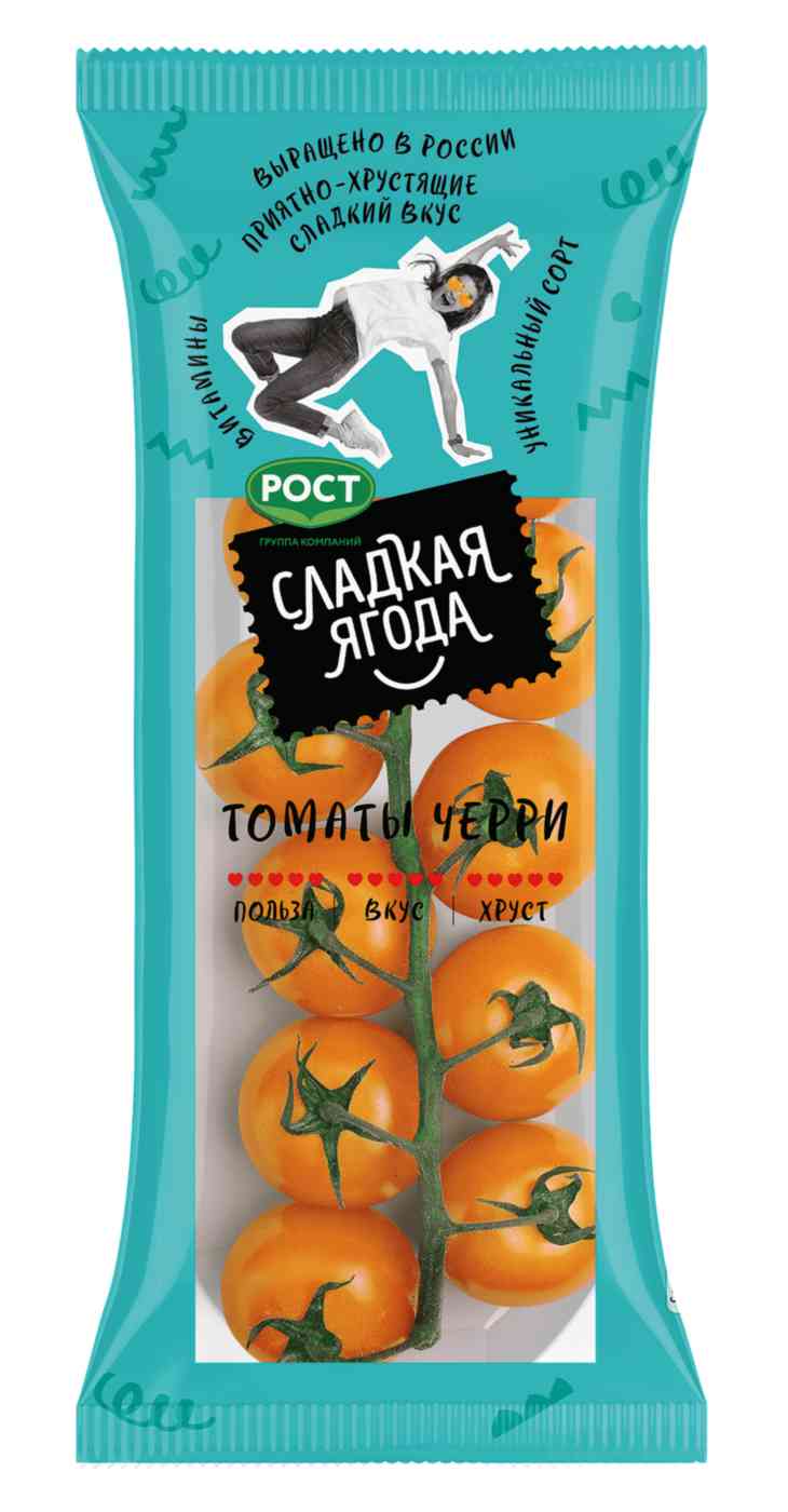 Помидоры черри оранжевые Рост