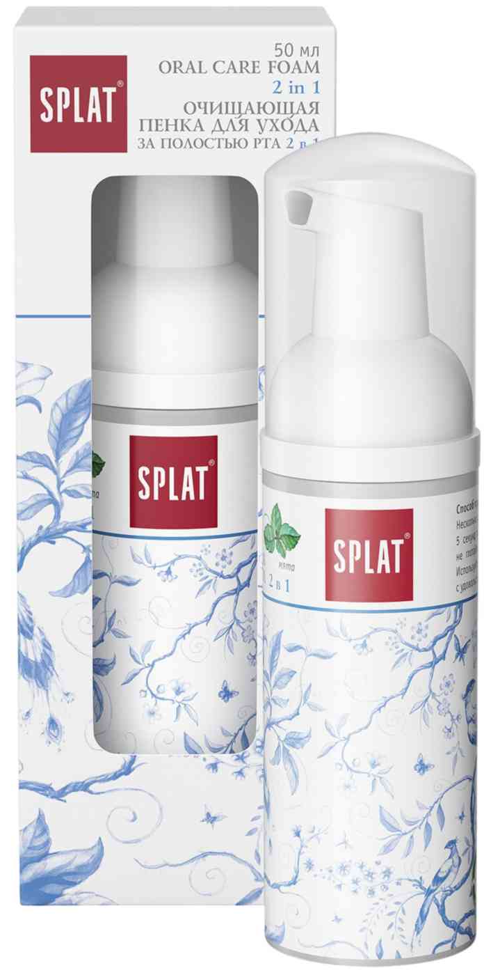

Очищающая пенка для зубов и десен 2в1 Splat швейцарская мята