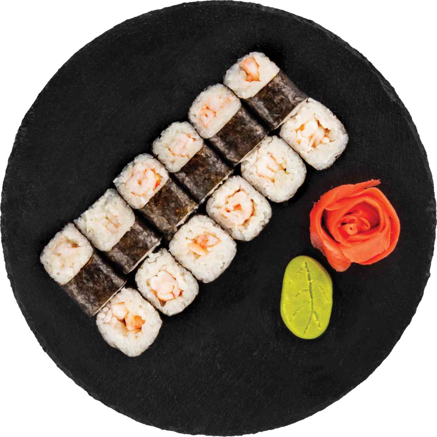 Роллы с креветкой