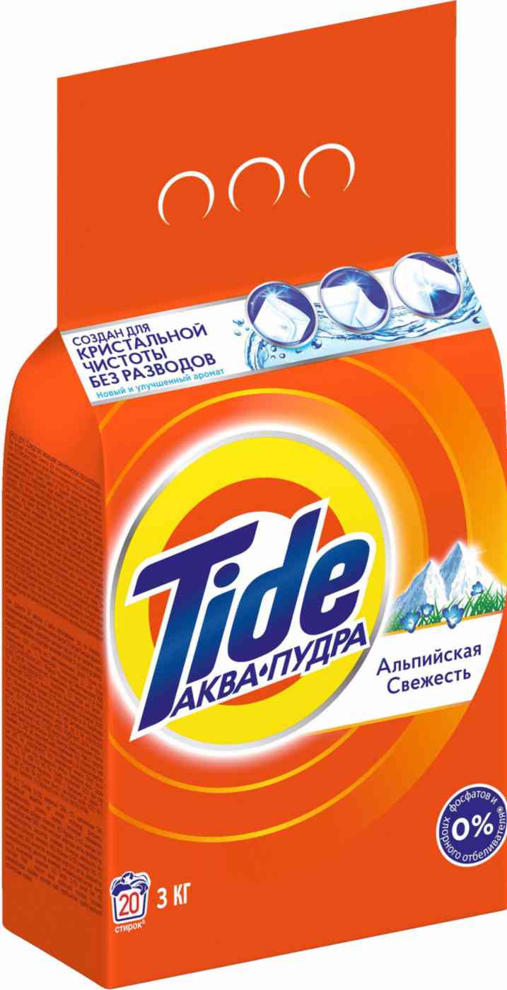 Стиральный порошок для белого белья Tide