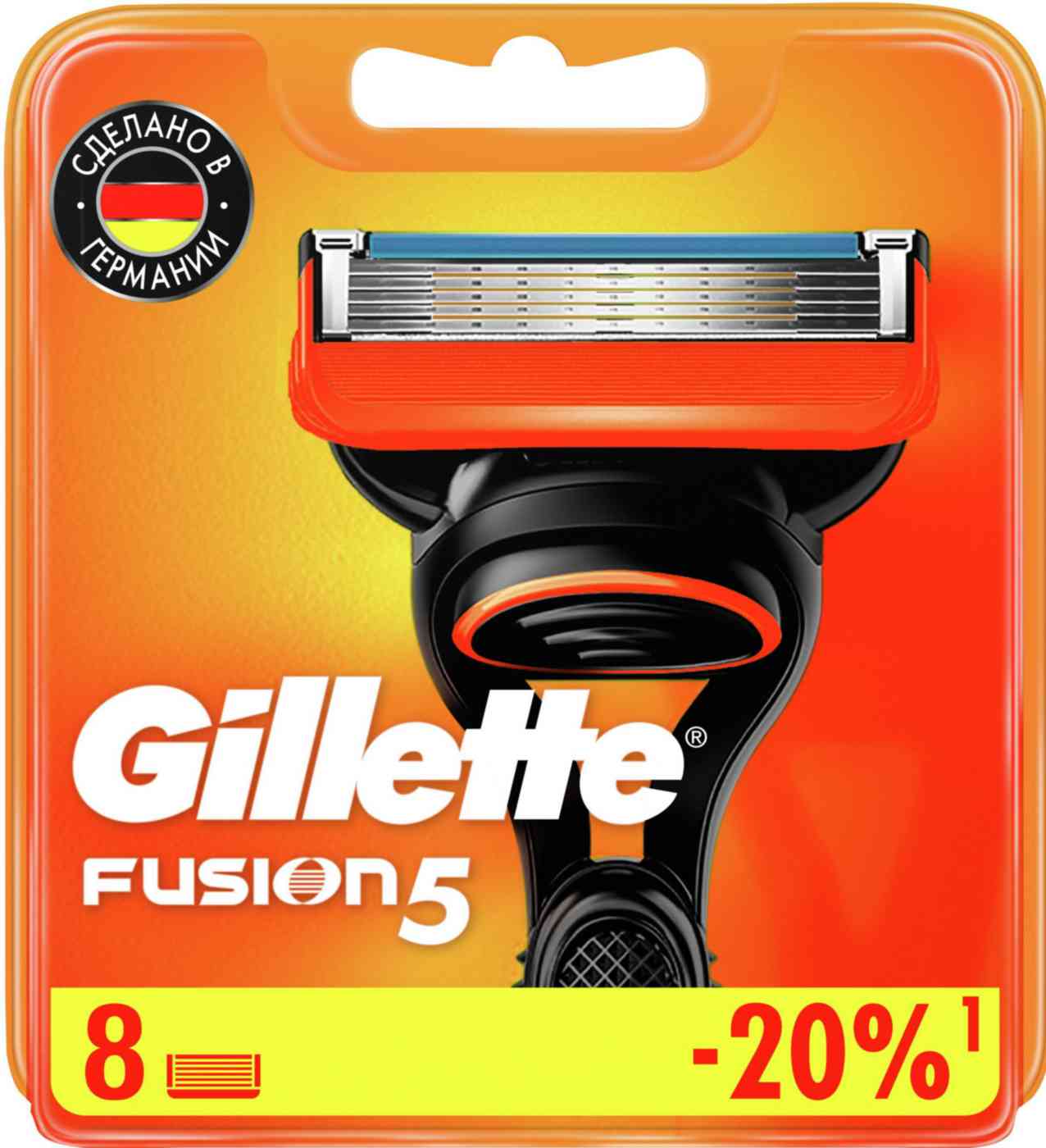 Сменные кассеты для бритвы  Gillette