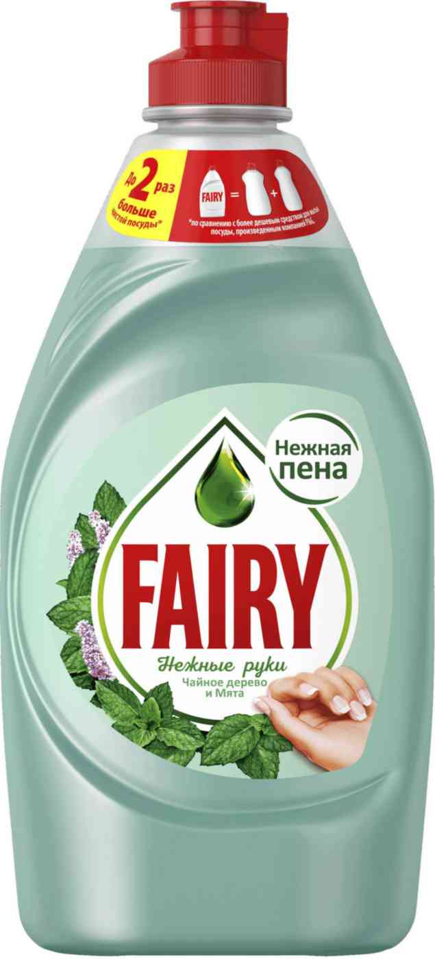 Гель для мытья посуды пена-эффект Fairy