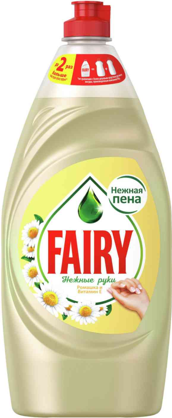 Гель для мытья посуды пена-эффект Fairy