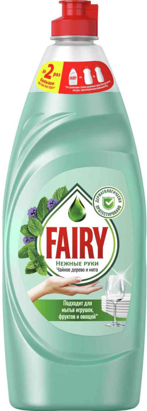 Гель для мытья посуды пена-эффект Fairy