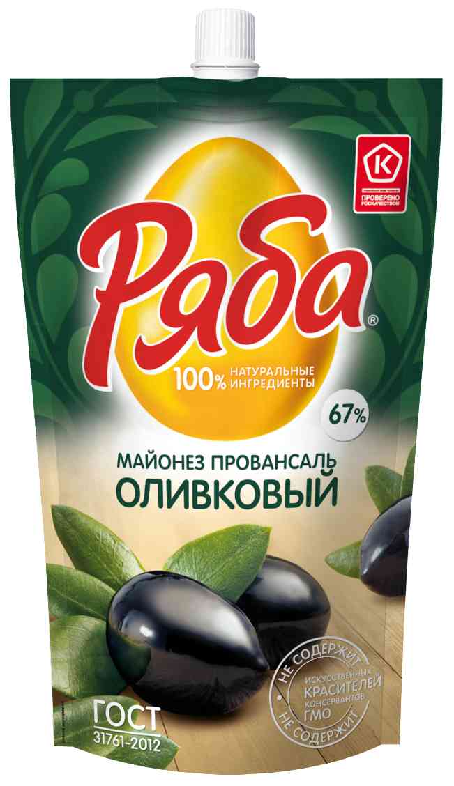 Майонез оливковый Ряба 88₽