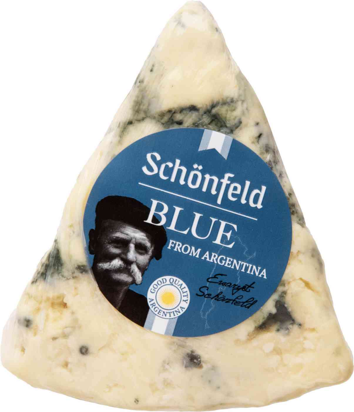 Сыр мягкий Schonfeld с голубой плесенью 54 кусок 276₽