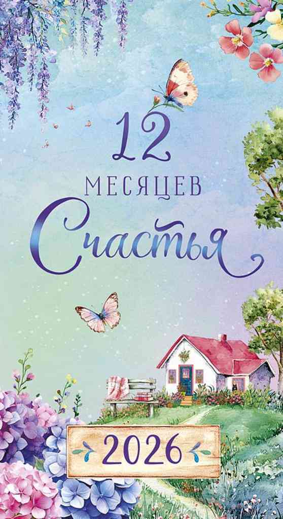 

Календарь-ежедневник Арт и Дизайн 12 месяцев счастья