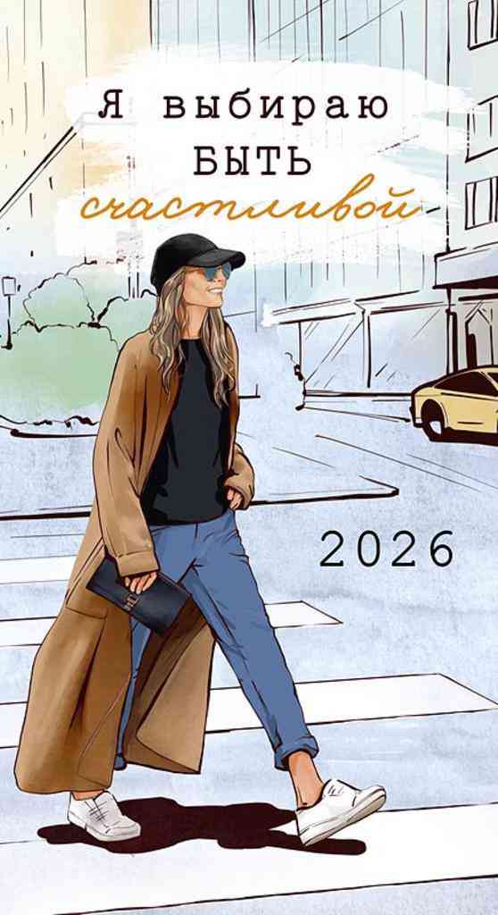 

Календарь-ежедневник Арт и Дизайн Я выбираю быть счастливой