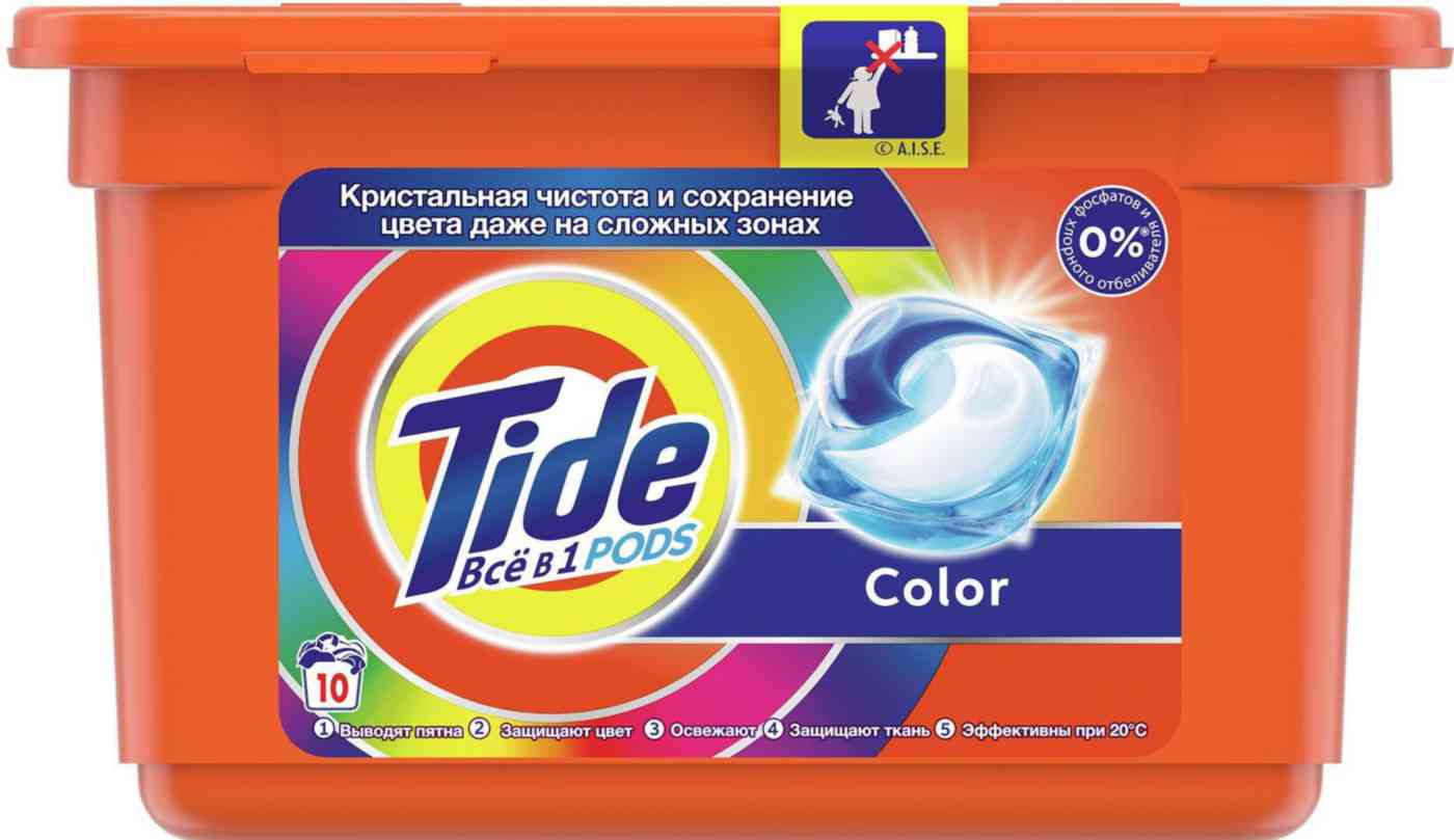 Капсулы для стирки All in 1 Tide