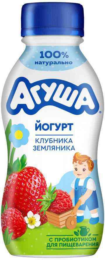 

Йогурт питьевой Агуша