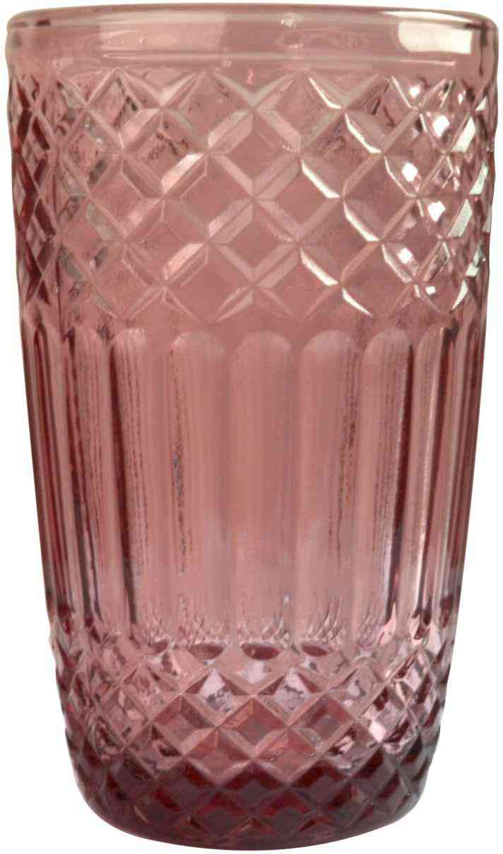 

Стакан стеклянный Maxus Хайбол бордовый