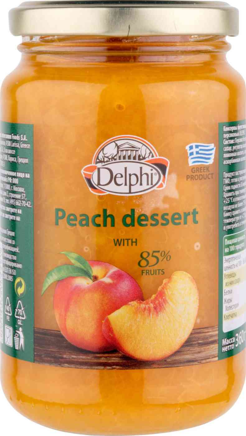 

Десерт персиковый Delphi