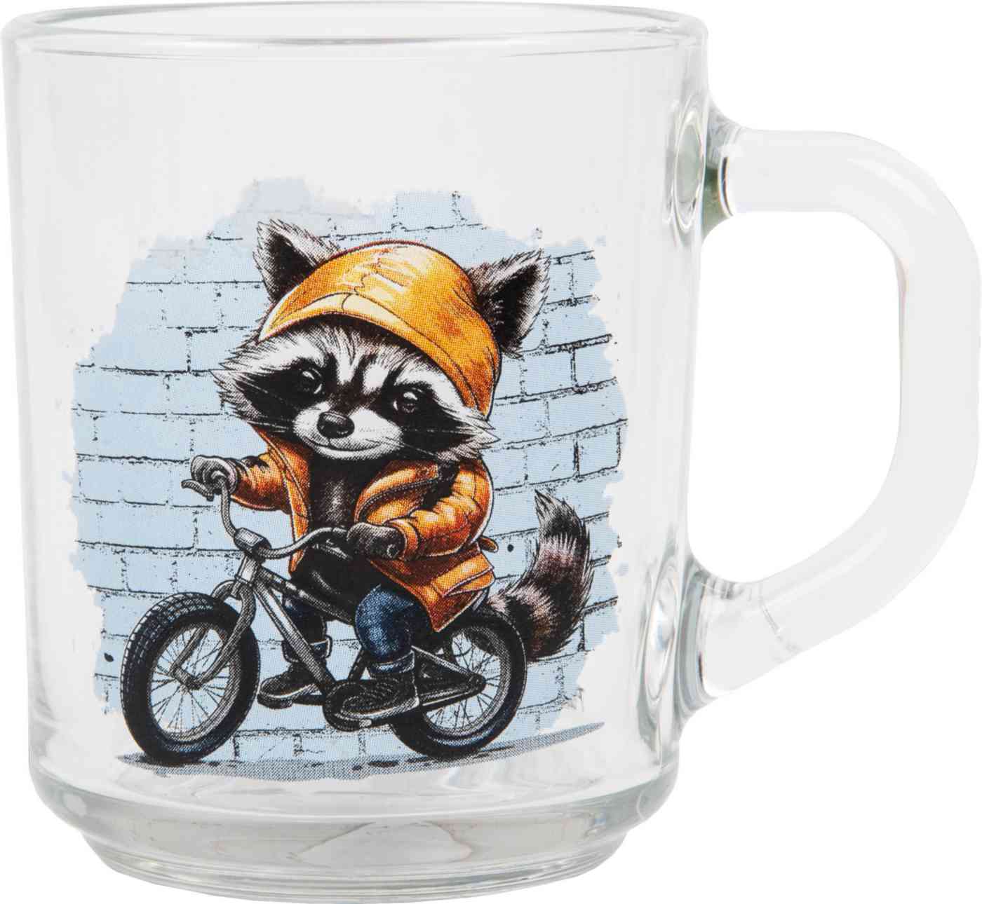 

Кружка стеклянная PrioritY Енотики