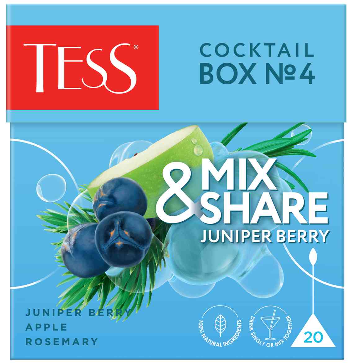 

Чайный напиток Tess Coctail Box №4