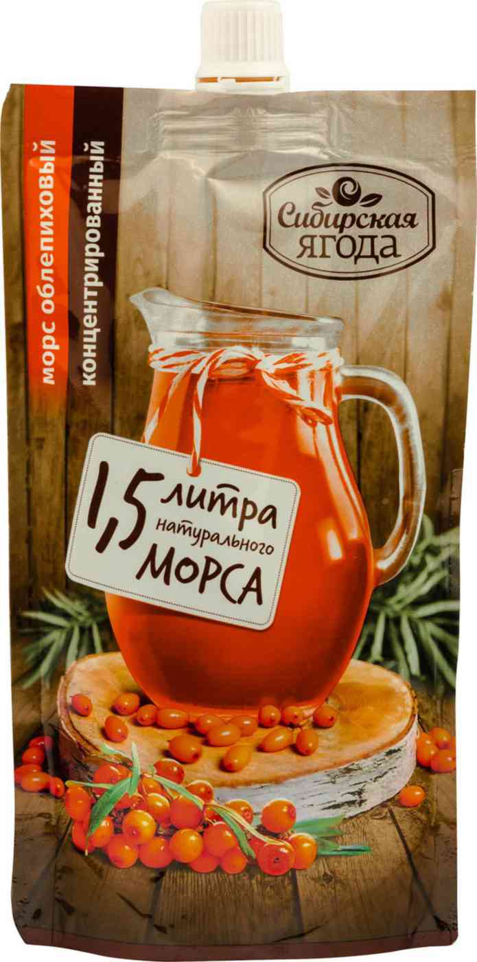

Морс Сибирская ягода