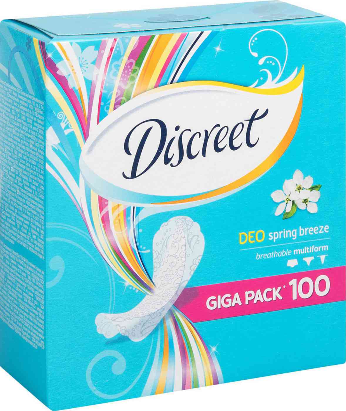 

Прокладки ежедневные Discreet Deo Spring Breeze