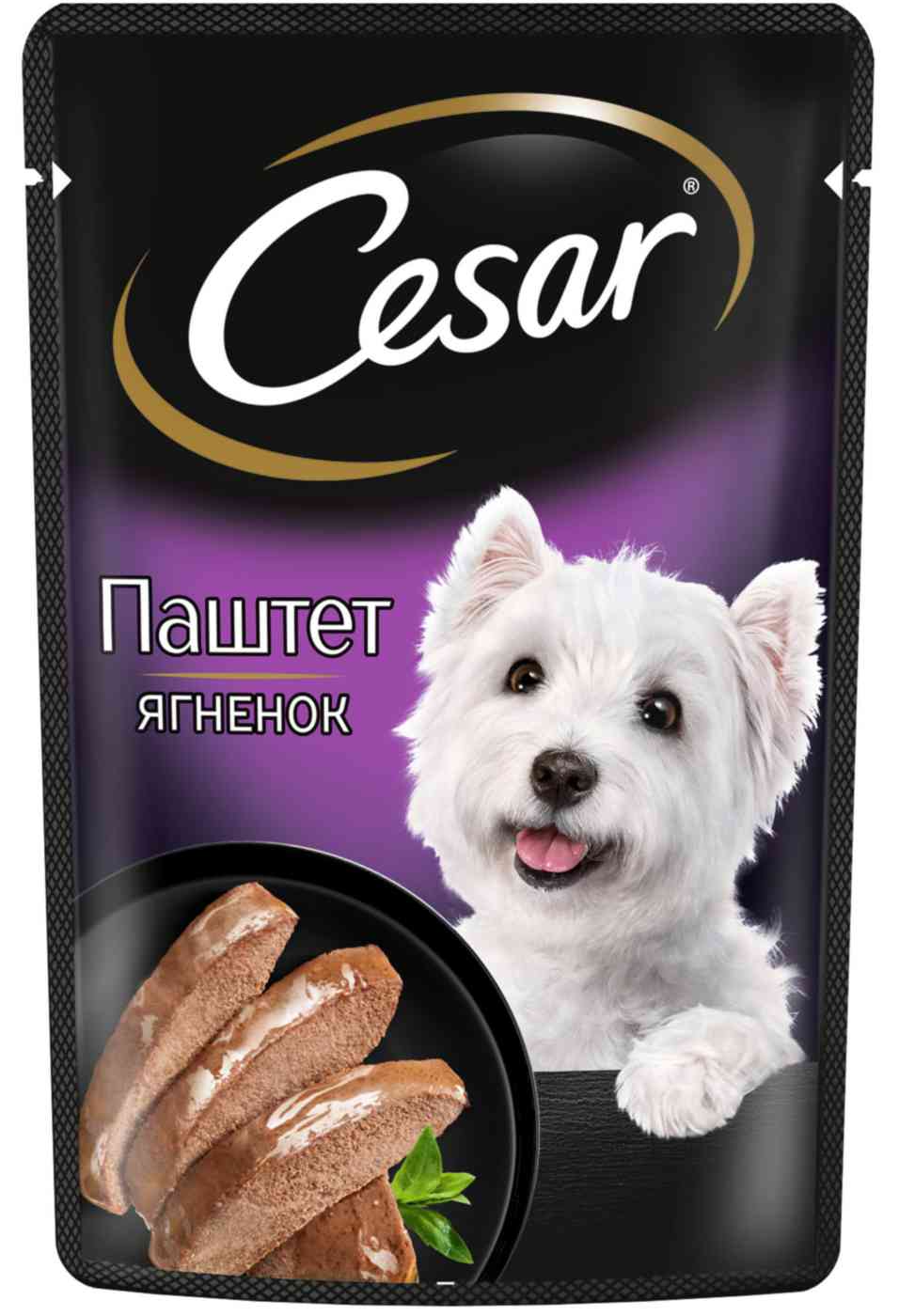 Влажный корм для взрослых собак  Cesar