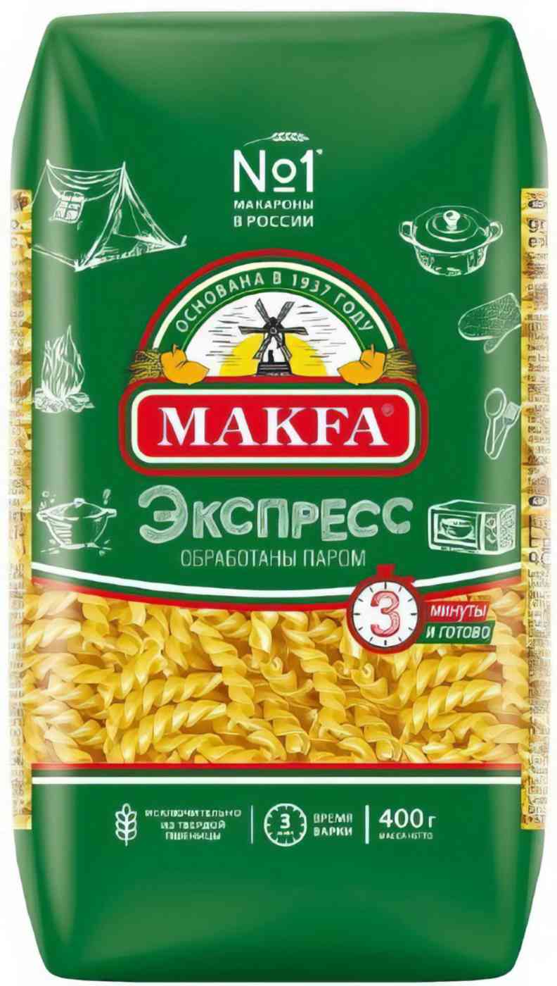 

Макаронные изделия Makfa