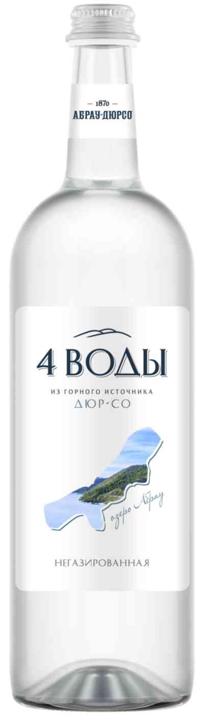 Вода питьевая артезианская Абрау-Дюрсо 4 воды без газа
