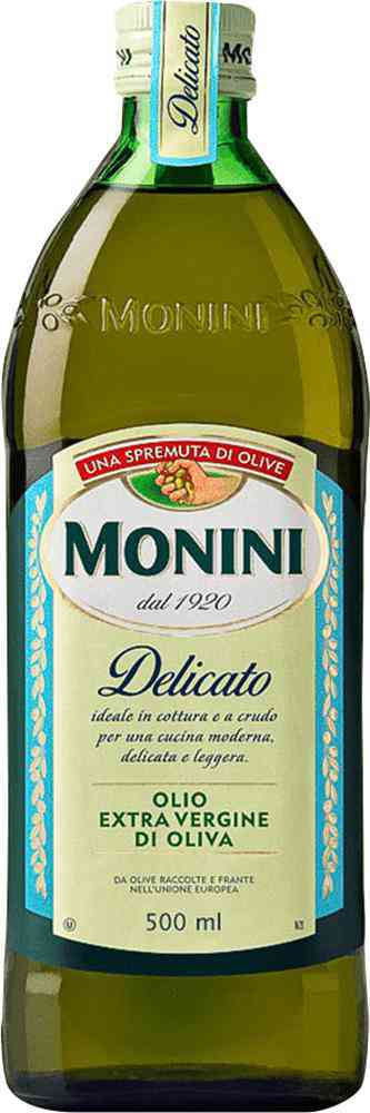 

Масло оливковое Monini Delicato Extra Virgin нерафинированное