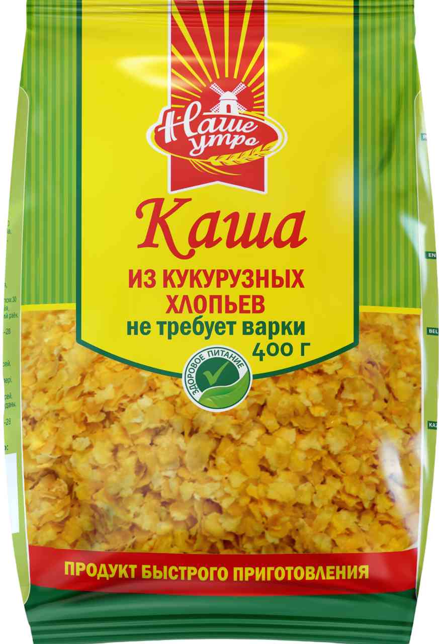 Каша из кукурузных хлопьев Наше утро 91₽