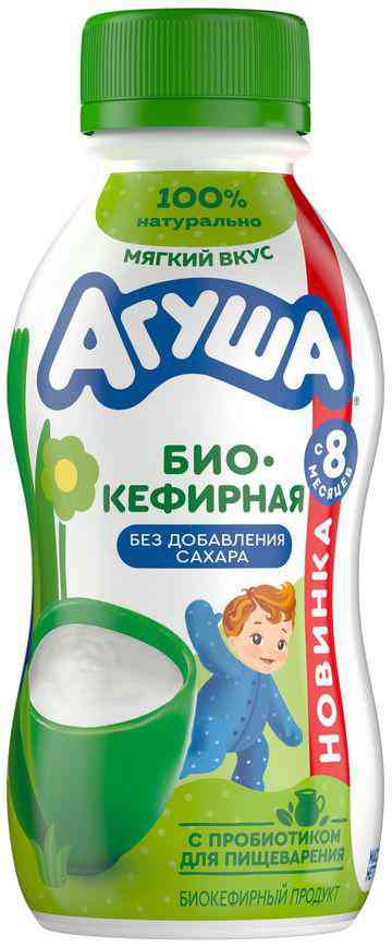 

Напиток биокефирный Агуша