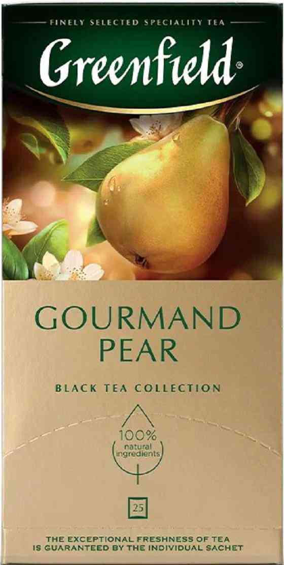 Чай черный Greenfield Gourmand Pear