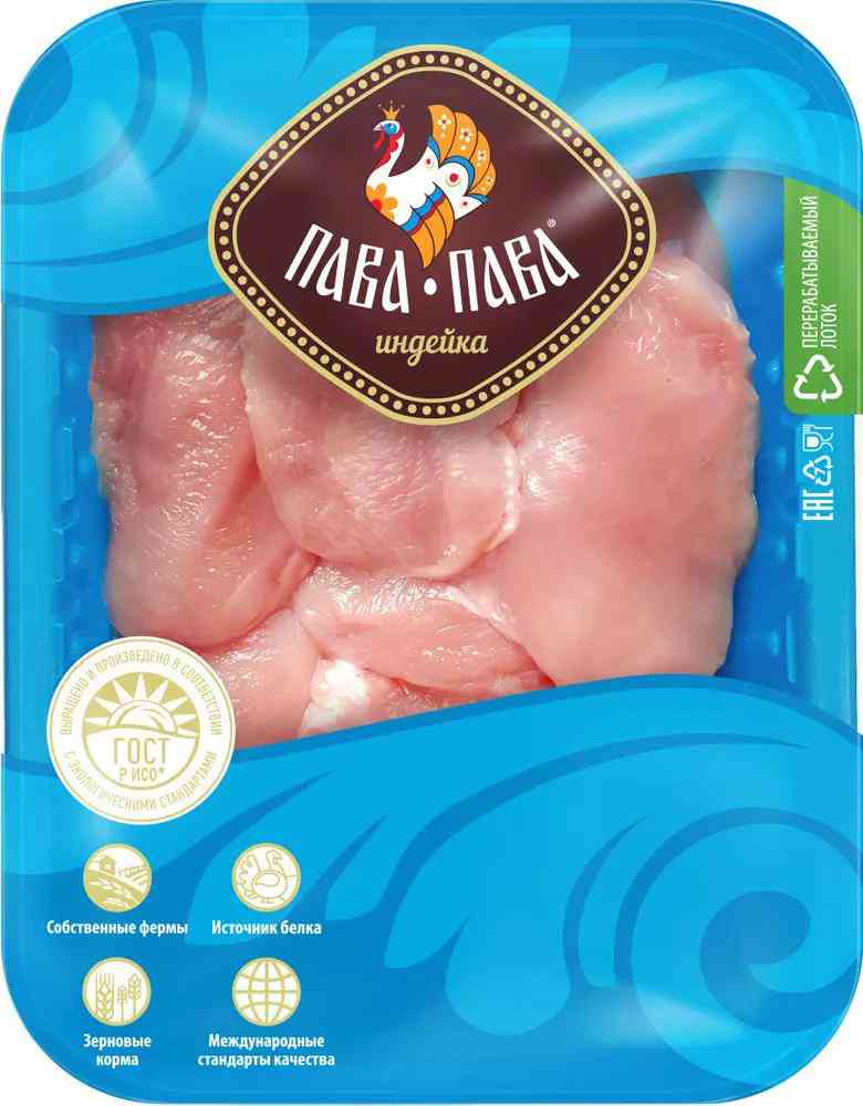 Медальоны из индейки охлажденные Пава Пава 403₽