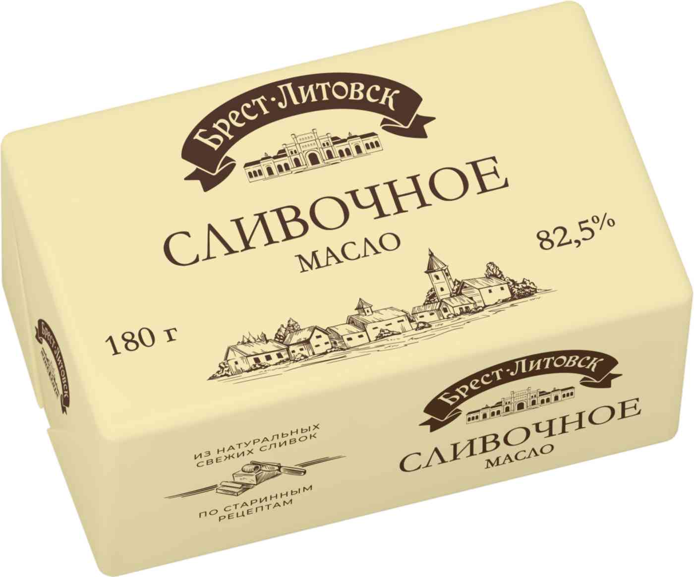 Масло сливочное Брест-Литовск 825 205₽