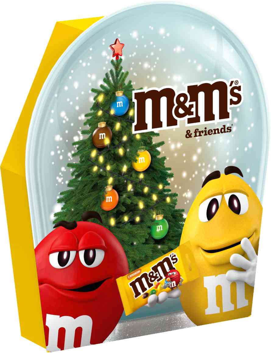 

Новогодний детский подарок M&M's & Friend's Снежная сфера