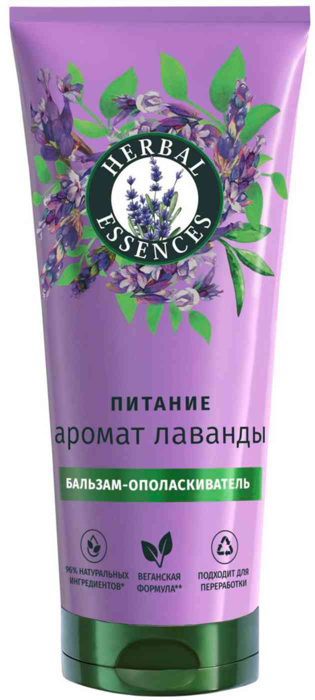 Бальзам-ополаскиватель для пушистых и непослушных волос  Herbal Essences