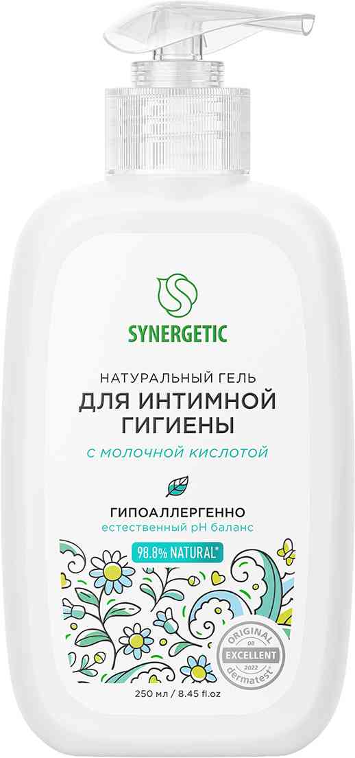 

Гель для интимной гигиены натуральный Synergetic