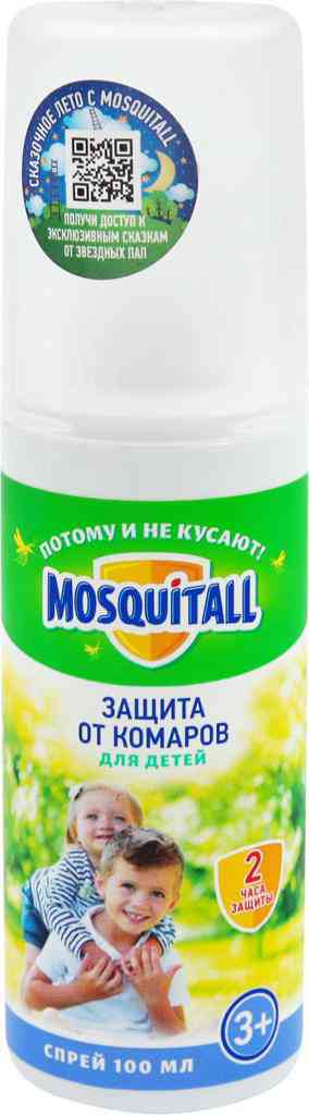 

Спрей от комаров Mosquitall