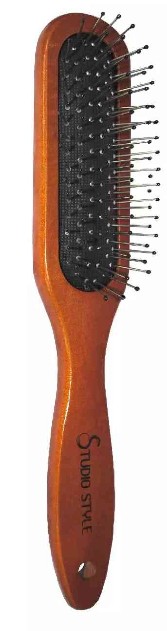 Щетка для волос Studio Style массажная с железными зубьями 372₽