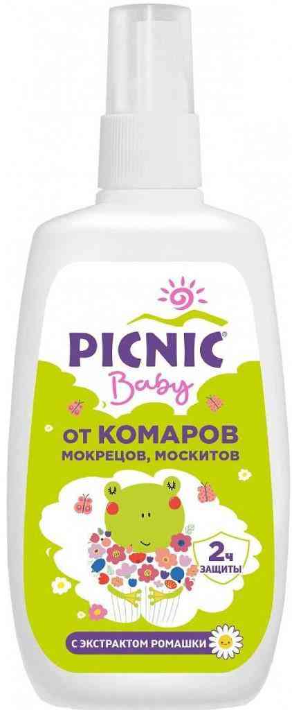 

Спрей от комаров, мокрецов, москитов Picnic