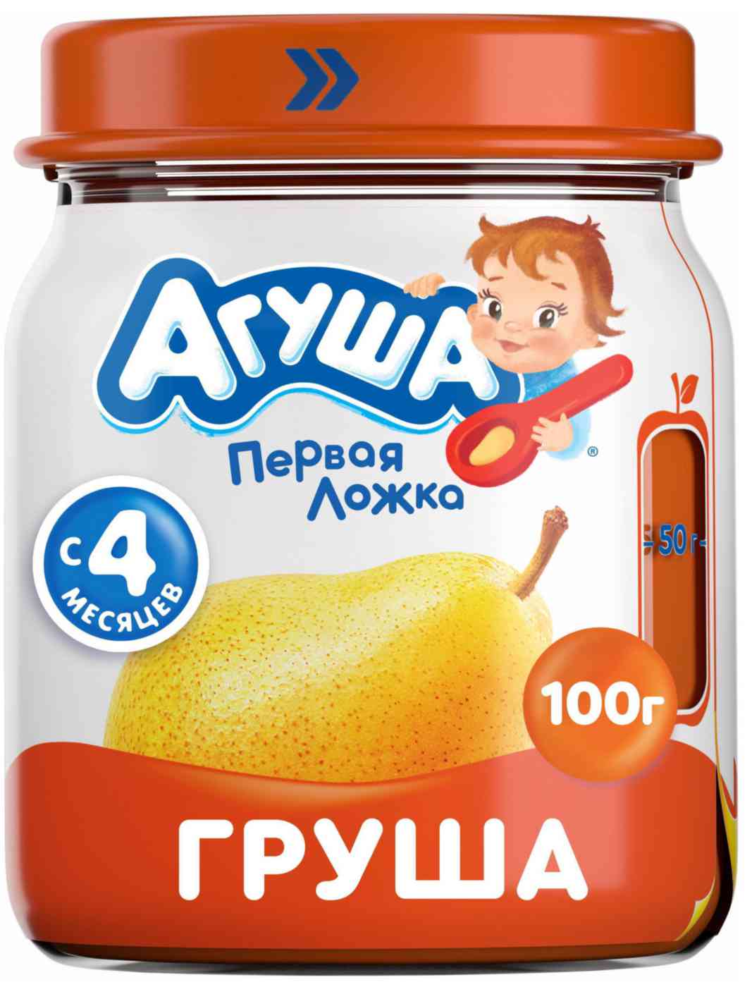 Пюре грушевое Агуша