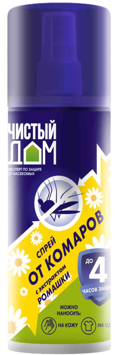 

Спрей от комаров Чистый дом