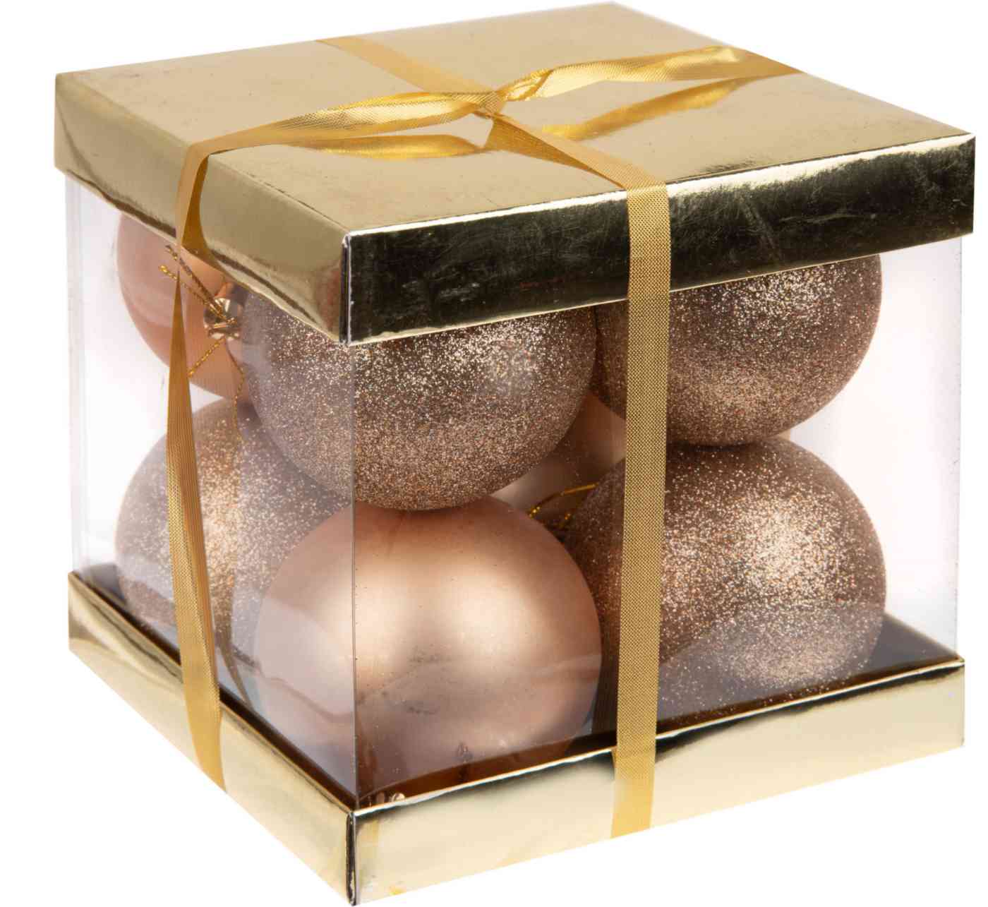 

Набор ёлочных украшений Шары шампань