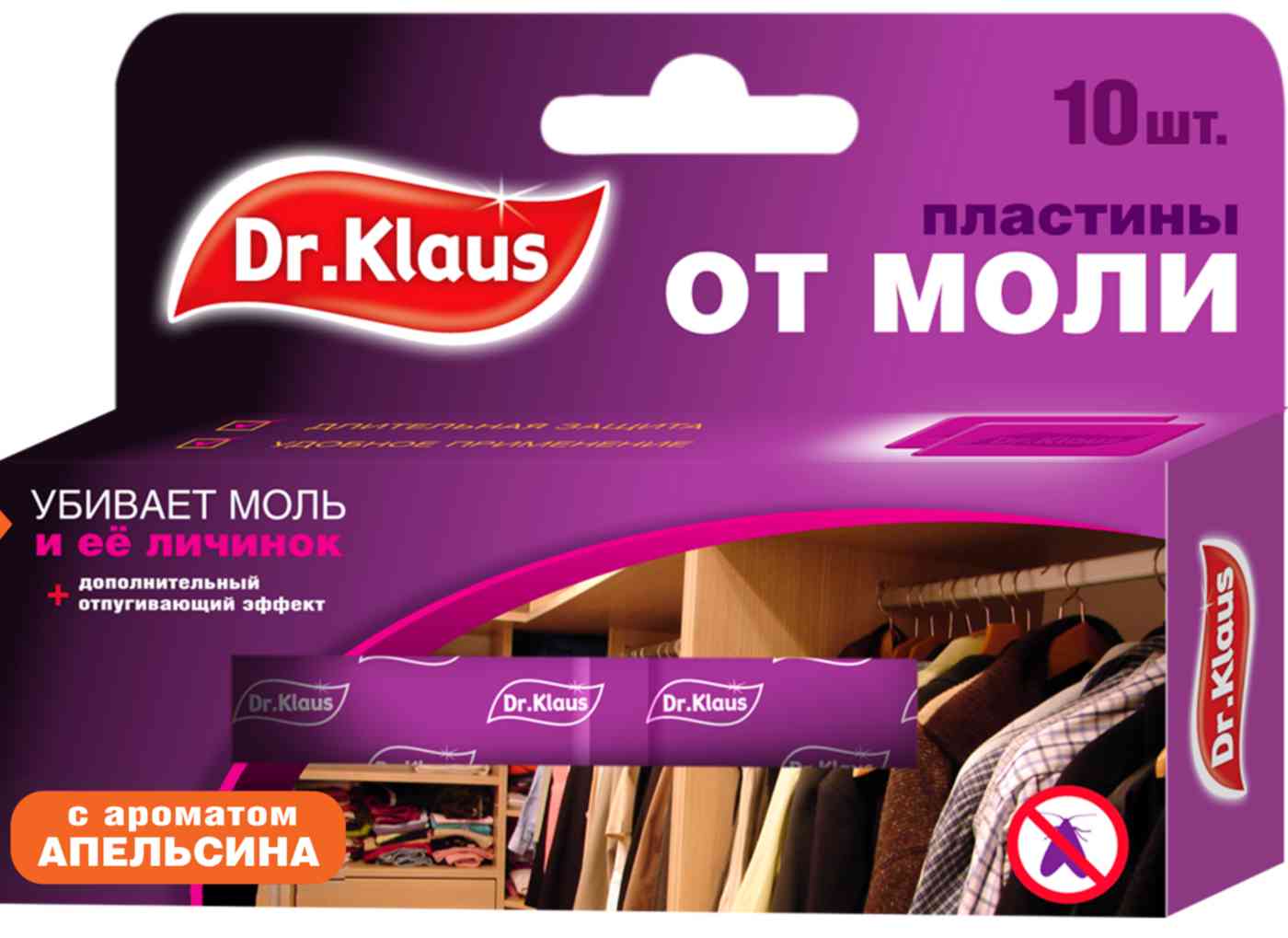 

Пластины от моли Dr. Klaus