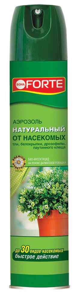 

Аэрозоль от насекомых натуральный Bona Forte