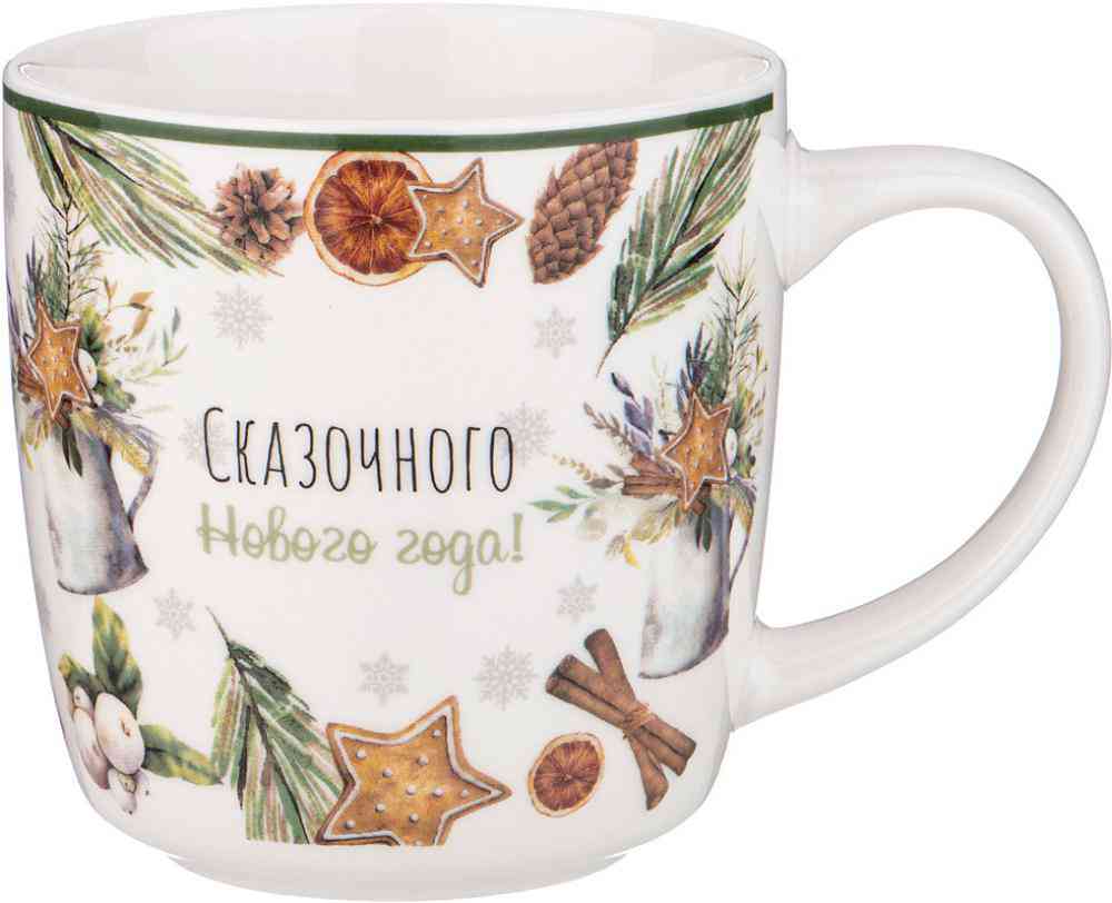 

Кружка фарфоровая Lefard Winter Story Сказочного Нового года
