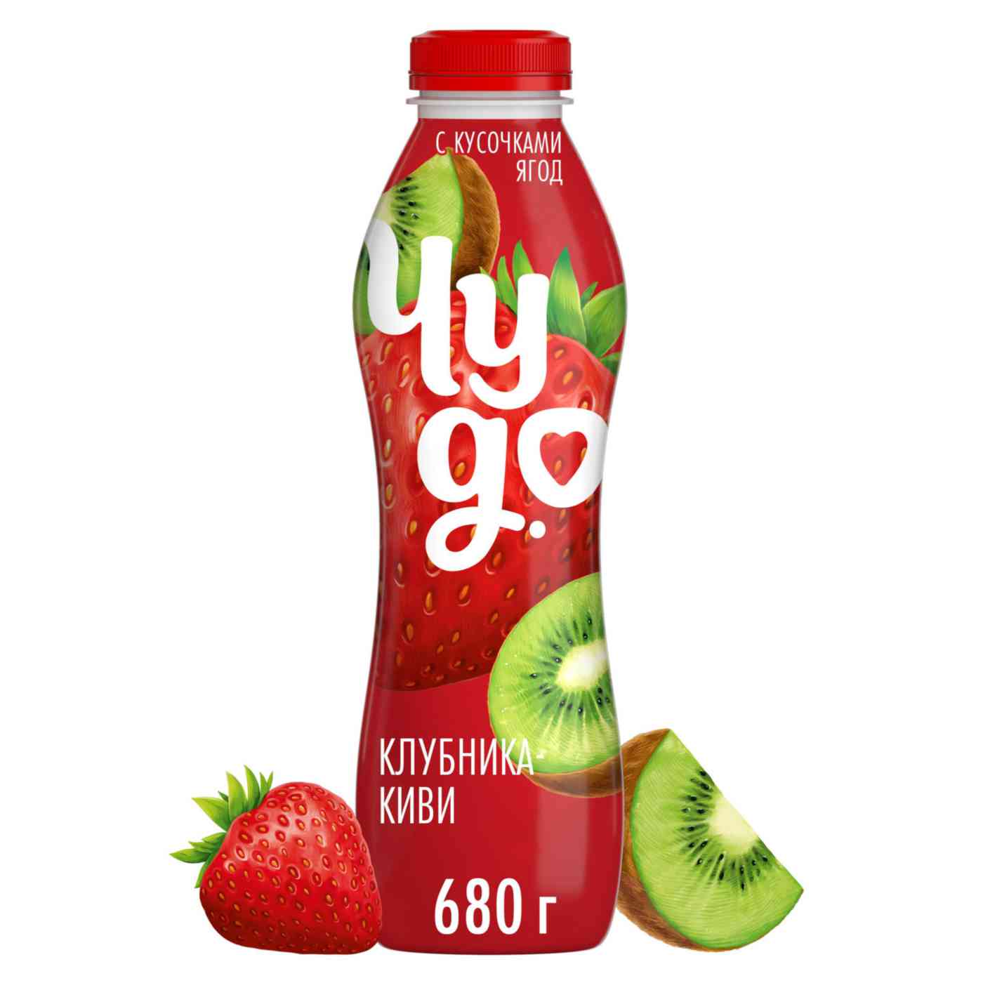 Йогурт питьевой Чудо клубника-киви 19 160₽