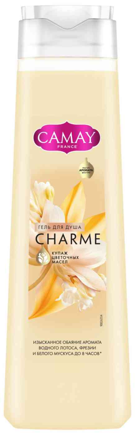 Гель для душа Camay Charme водный лотос-фрезия-белый мускус 400₽